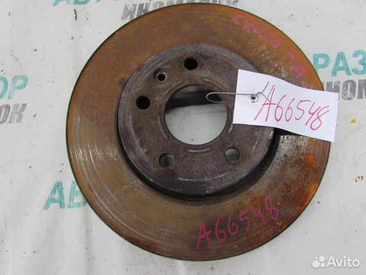 Диск тормозной передний для Chevrolet Cruze 1 200