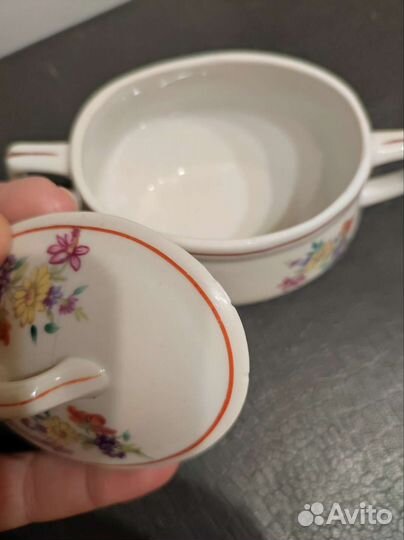 Соусница горчичница Дулево