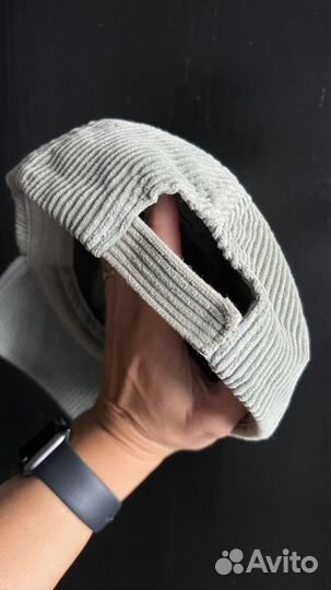 Вельветовая кепка на мальчика 3-6 лет