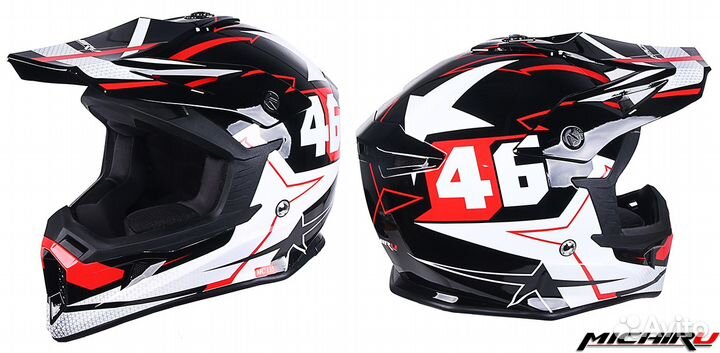 Мотошлем Ataki THH-TX-12/25 для кросса и эндуро