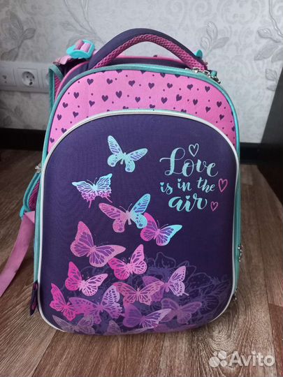 Рюкзак/ранец школьный для девочки бу