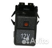 Клавиша преобразователя напряжения (знак 12V)