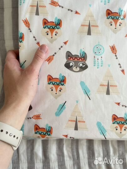 Постельное белье детское. Поплин. 120*60