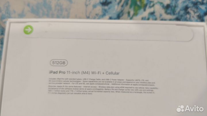 Apple iPad Pro 11 (m4) Wifi+Cellular 512