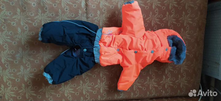 Зимний теплый комбинезон для собаки