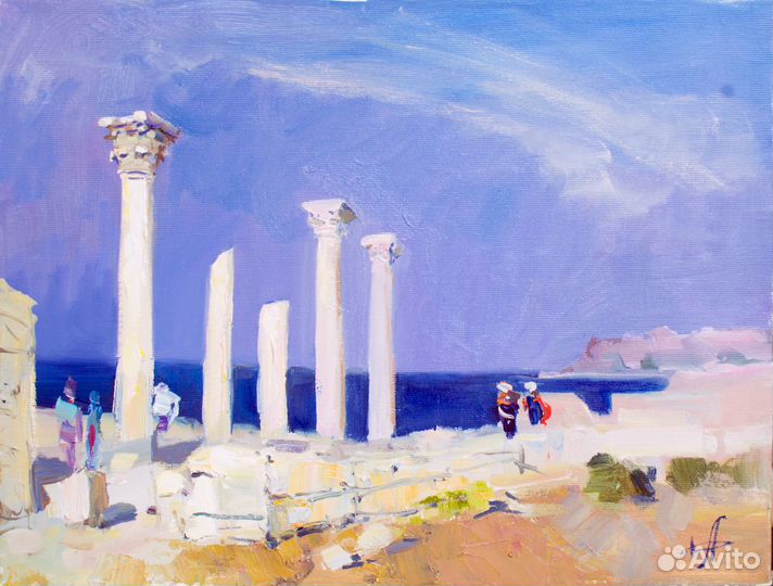 Крымские пейзажи, кисти Анны Двыдченко