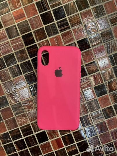 Чехол на iPhone X и XS силикон новый