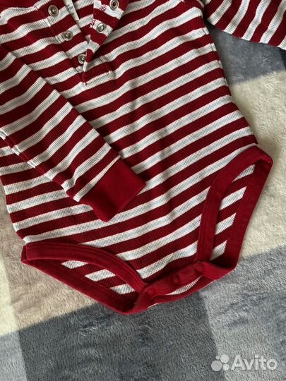 Боди с рукавом 74-80