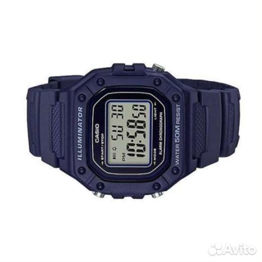 Часы Мужские Casio W-218H-2A