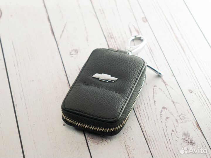 Кожаная ключница Chevrolet