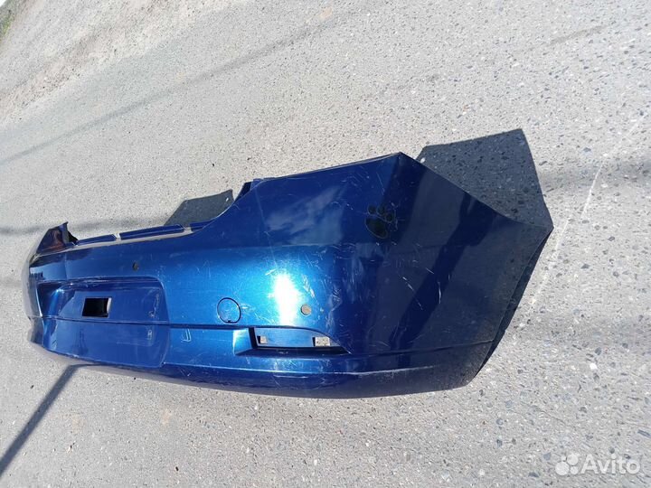 Бампер задний Renault Logan 2 2014+