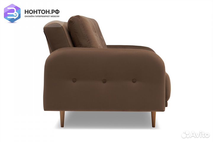 Диван книжка Париж коричневый