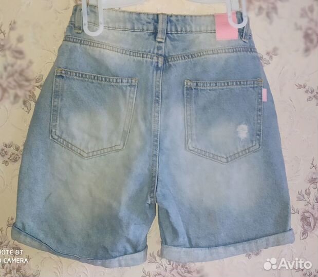 Джинсовые шорты acoola для девочки 152 размер
