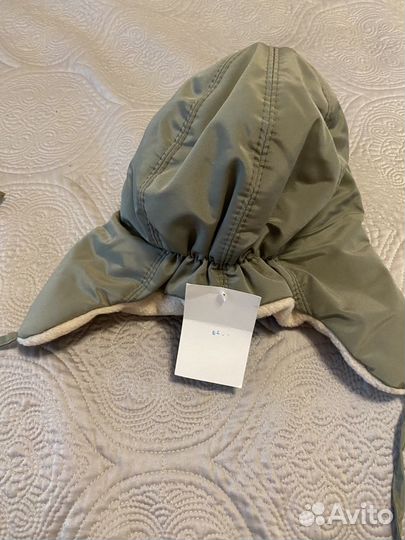 Шапка для мальчика 52 54, хаки