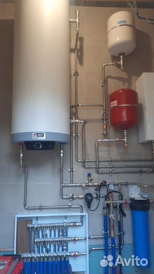 Монтаж систем водоснабжения и канализации