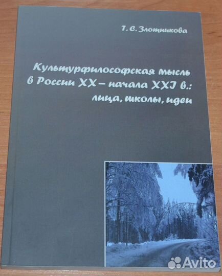 Культурфилософская мысль в России XX-начала XXI в