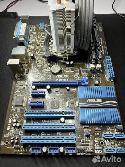 Комплект мат. плата + процессор + опер. память