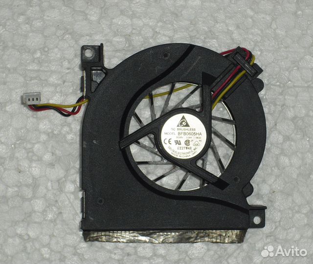 Вентилятор BFB0605HA для процессора от ноутбука
