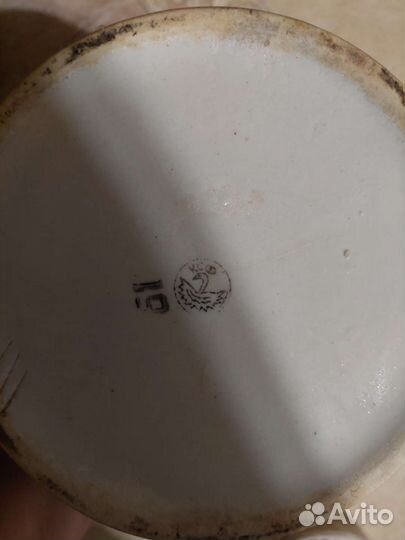 Бочонок фаянсовый