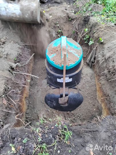 Монтаж септиков для дома и дачи