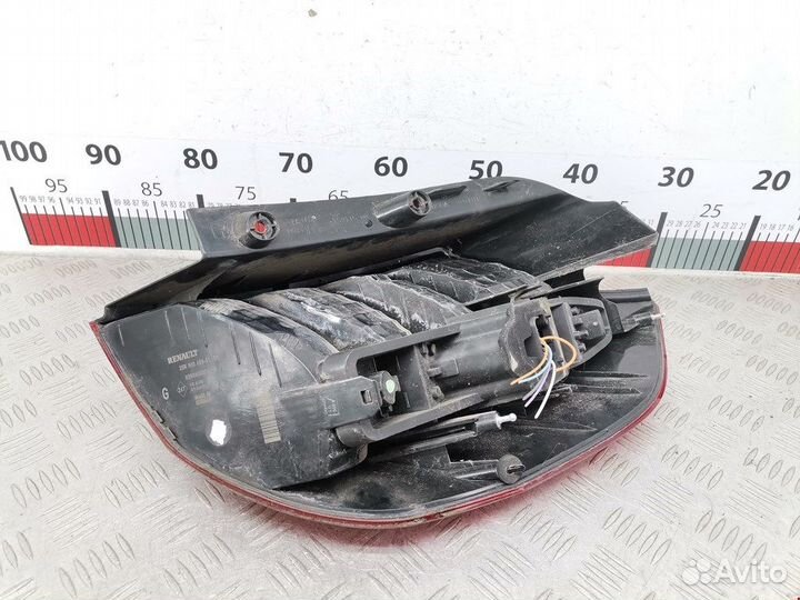 Фонарь задний левый для Renault Scenic 2