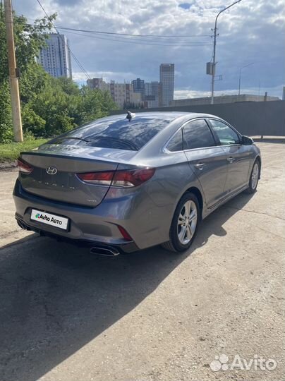 Hyundai Sonata 2.4 AT, 2017, 85 000 км