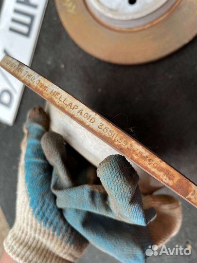 Задние тормозные диски Hella Audi A4 B8