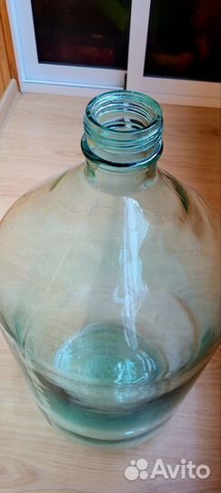 Бутыль стеклянная 20 литров