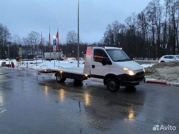 Эвакуаторная платформа iveco daily оцинкованная