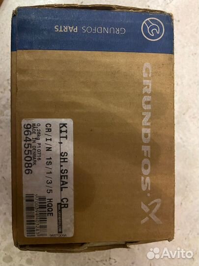 Торцевое уплотнение Grundfos 96455086