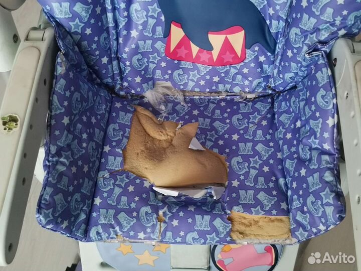 Детский стульчик для кормления chicco