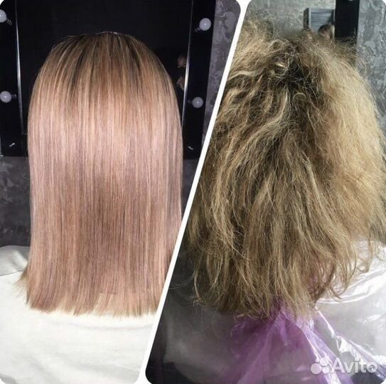 Кератиновое выпрямление ботокс нанопластика