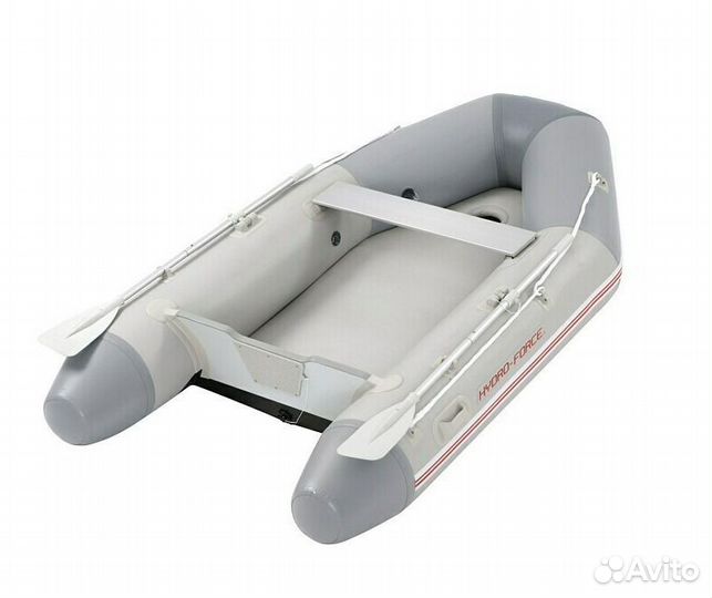 Надувная лодка с веслами. Новая упаковка