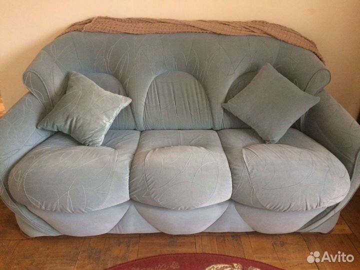 Диван и 2 кресла