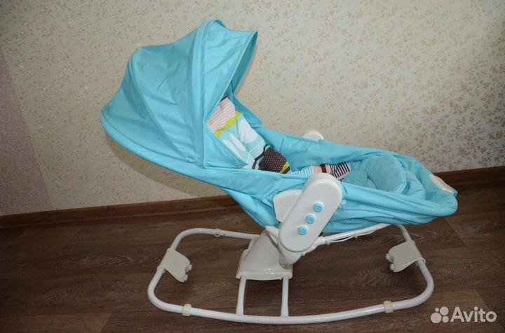 Шезлонг детский, новый