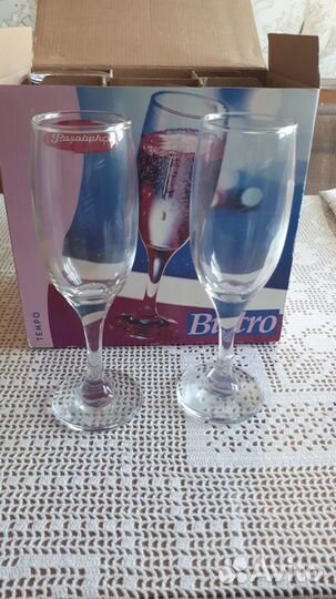 Бокалы стекло