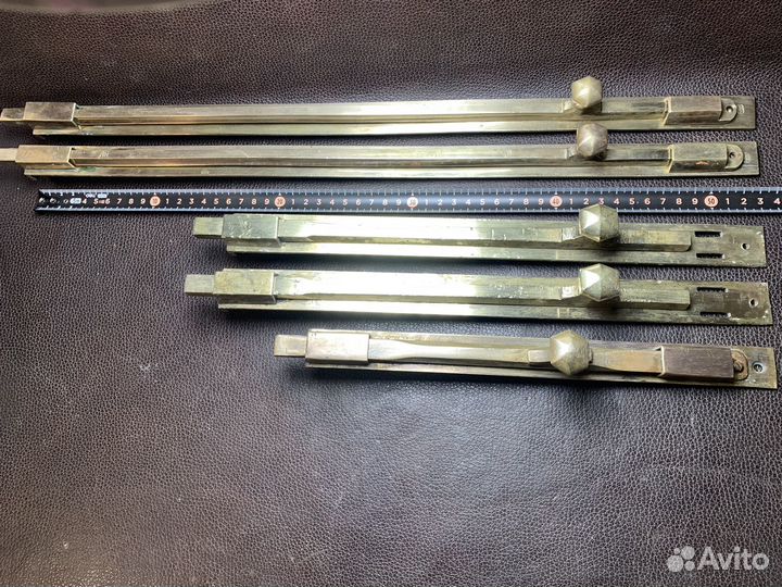 Старинные большие шпингалеты