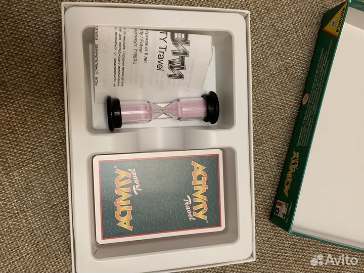 Настольная игра activity travel новая