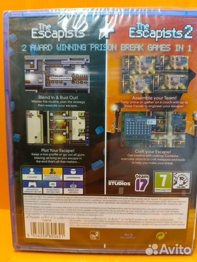 The Escapists + The Escapists 2 PS4 рус суб