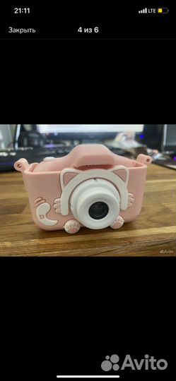 Детский цифровой фотоаппарат
