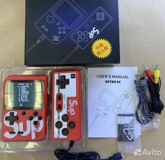 Портативная приставка Sup Plus 400в1 Game Box 3