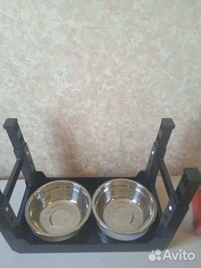 Подставка миски для собак крупных пород