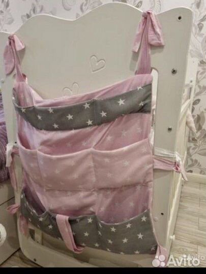 Бортики в детскую кроватку