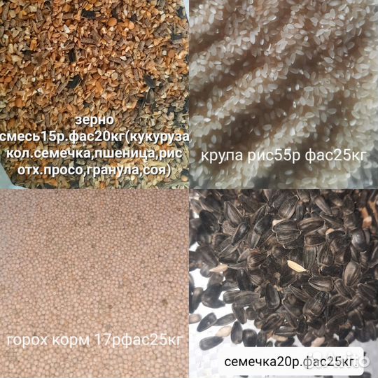 Корма для животных