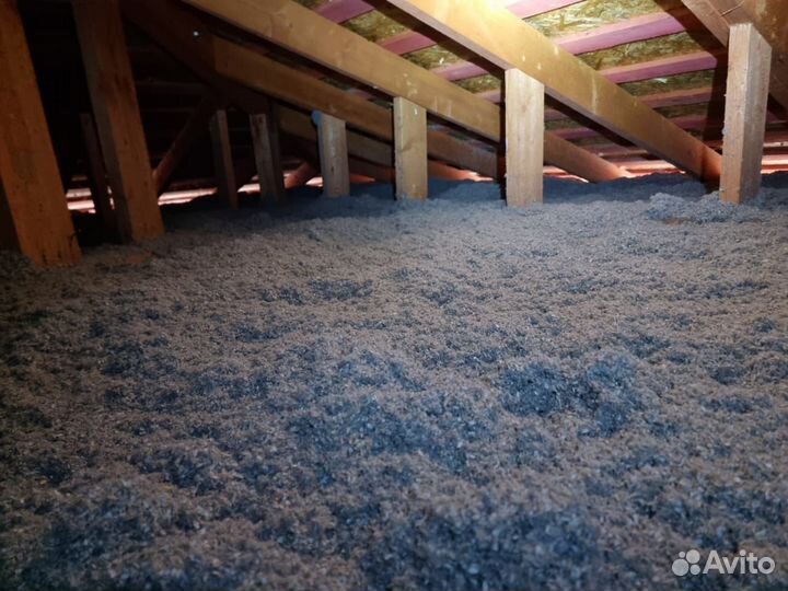 Утеплитель дома эковата