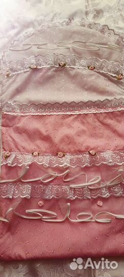 Конверт на выписку летний для девочки