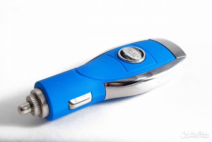 Азу с USB выходом 1A Land Rover (синий)