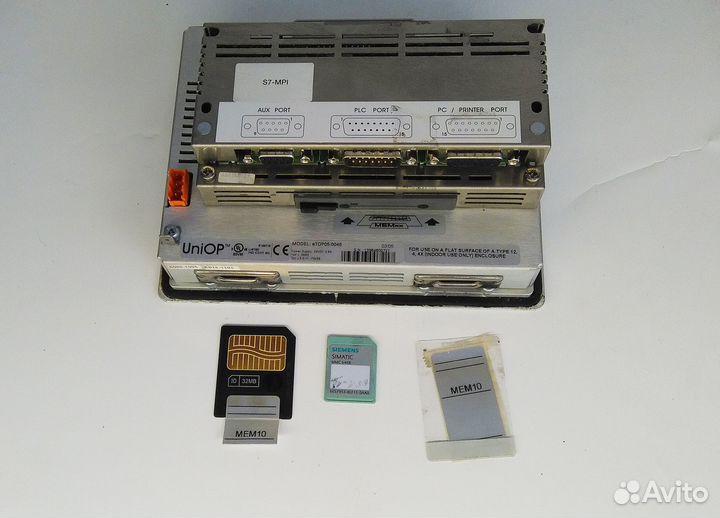 Сенсорный LCD-дисплей оператора UniOP eTOP05-0045