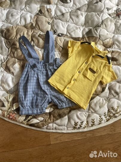 Детские вещи пакетом на мальчика 68 80