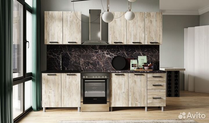 Кухня современная 2 метра